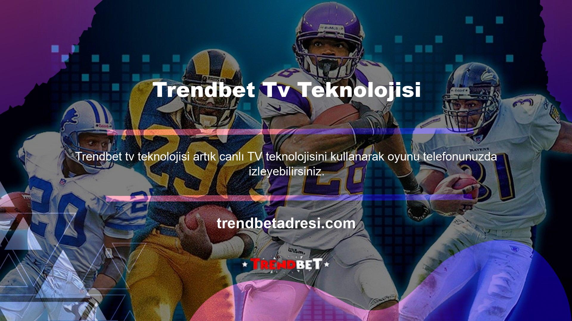 Sadece Trendbet giriş adresine gidin ve akıllı telefonunuzdaki oyunun tadını çıkarabilirsiniz